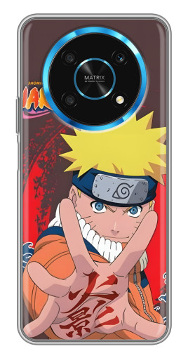 Чехол с печатью "Naruto атакует" для Huawei Honor Magic 5 Lite 5G