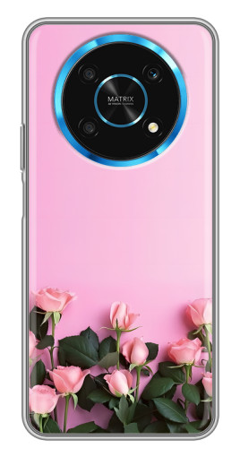 Чехол с картинкой "Нежные розы" для Huawei Honor Magic 5 Lite 5G