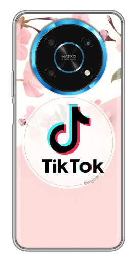 Чехол с картинкой "Нежный принт" для Huawei Honor Magic 5 Lite 5G