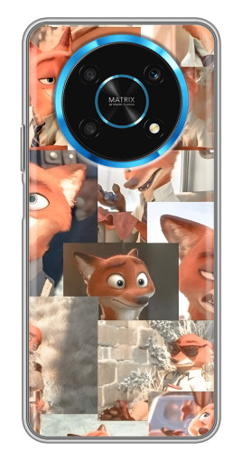 Силиконовый чехол с изображением "Ник Крутихвост" для Huawei Honor Magic 5 Lite 5G