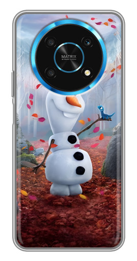 Силиконовый чехол с изображением "Олаф" для Huawei Honor Magic 5 Lite 5G