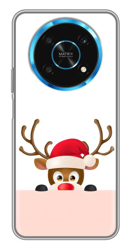 Чехол с печатью "Олень в шапке" для Huawei Honor Magic 5 Lite 5G