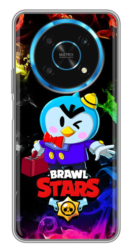 Силиконовый чехол с изображением "Пингвин с игры" для Huawei Honor Magic 5 Lite 5G