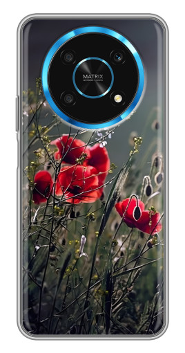 Чехол с печатью "Поле цветов" для Huawei Honor Magic 5 Lite 5G
