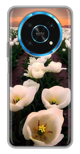 Чехол с печатью "Поле тульпанов " для Huawei Honor Magic 5 Lite 5G