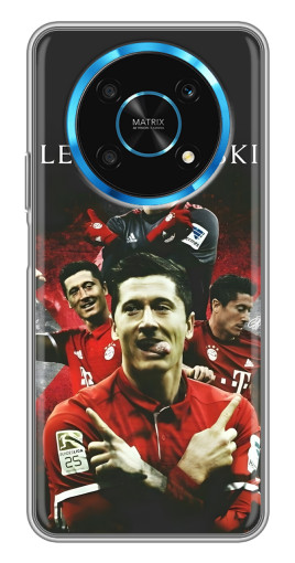 Чехол с картинкой "Польский футболист" для Huawei Honor Magic 5 Lite 5G