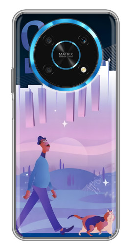 Чехол с печатью "Постер к мультику" для Huawei Honor Magic 5 Lite 5G