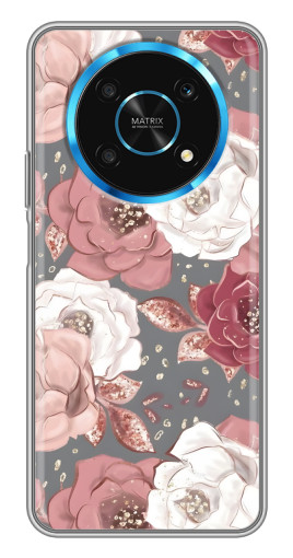 Чехол с картинкой "Рисунок розы" для Huawei Honor Magic 5 Lite 5G