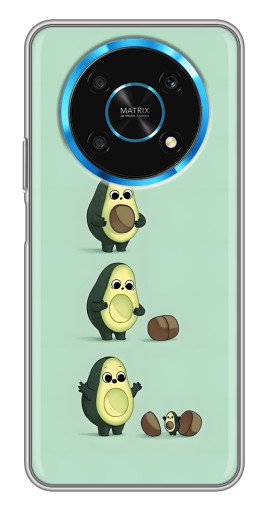 Чехол с печатью "Рождение авокадо" для Huawei Honor Magic 5 Lite 5G