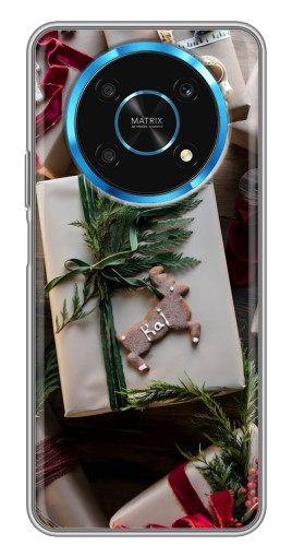 Чехол с принтом "Рождественские подарки" для Huawei Honor Magic 5 Lite 5G