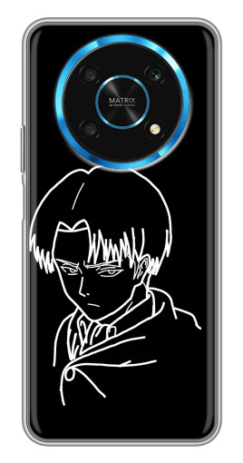 Чехол с принтом "Силуэт Леви" для Huawei Honor Magic 5 Lite 5G