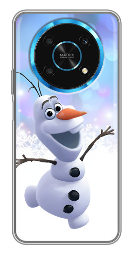 Силиконовый чехол с изображением "Снеговик Олаф" для Huawei Honor Magic 5 Lite 5G