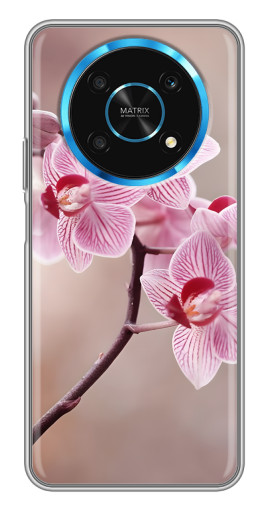 Чехол с принтом "Веточка орхидеи" для Huawei Honor Magic 5 Lite 5G