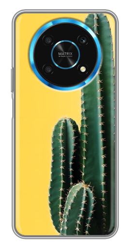 Силиконовый чехол с изображением "Яркий кактус" для Huawei Honor Magic 5 Lite 5G