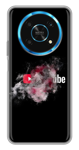Чехол с картинкой "Яркий Ютуб" для Huawei Honor Magic 5 Lite 5G