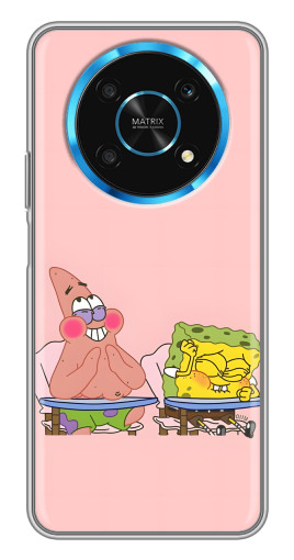Чехол с картинкой "За партой" для Huawei Honor Magic 5 Lite 5G