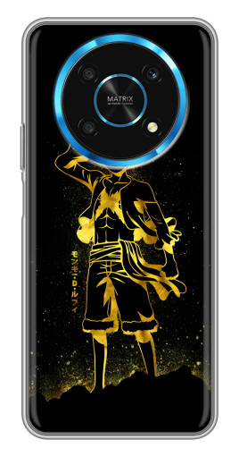 Чехол с печатью "Золотой Де Луффи" для Huawei Honor Magic 5 Lite 5G