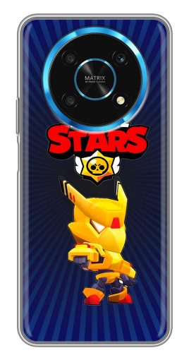 Силиконовый чехол с изображением "Золотой ворон" для Huawei Honor Magic 5 Lite 5G