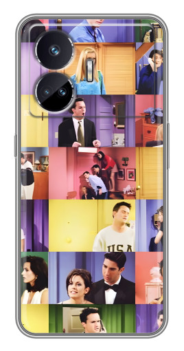 Чехол с печатью "Актеры Друзья" для Realme GT5