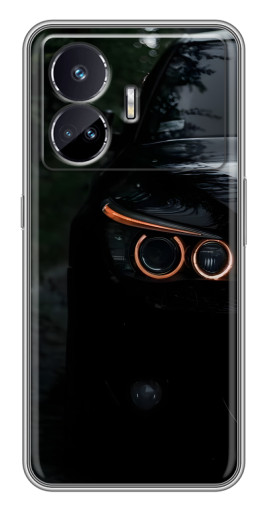 Чехол с принтом "Черный БМВ" для Realme GT5