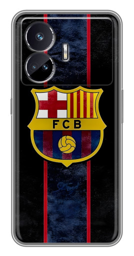 Силиконовый чехол с изображением "FCB" для Realme GT5