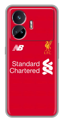 Чехол с картинкой "Форма Liverpool" для Realme GT5