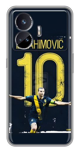 Чехол с печатью "Ибрагимович 10" для Realme GT5