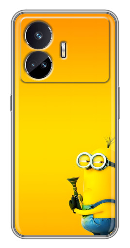Силиконовый чехол с изображением "Кевин Миньон" для Realme GT5