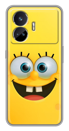 Чехол с картинкой "Квадратный Губка Боб" для Realme GT5
