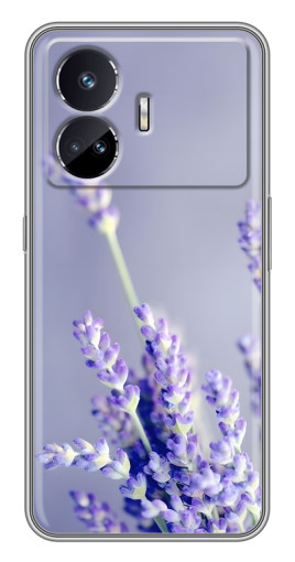 Силиконовый чехол с изображением "Лаванда вблизи" для Realme GT5