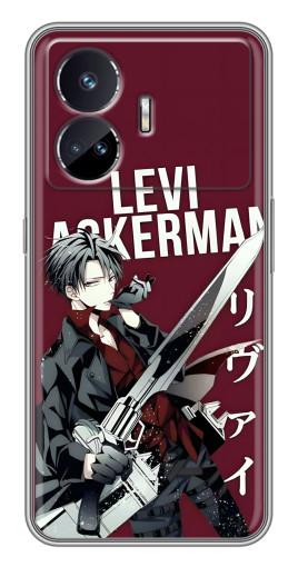 Чехол с принтом "levi Ackerman" для Realme GT5