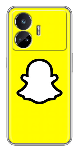 Чехол с принтом "Лого Snapchat" для Realme GT5
