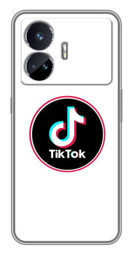 Чехол с картинкой "Лого Тик Ток" для Realme GT5