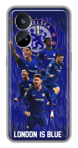 Силиконовый чехол с изображением "London is Blue" для Realme GT5