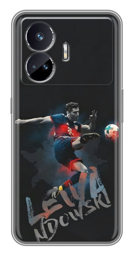 Силиконовый чехол с изображением "Лёва" для Realme GT5