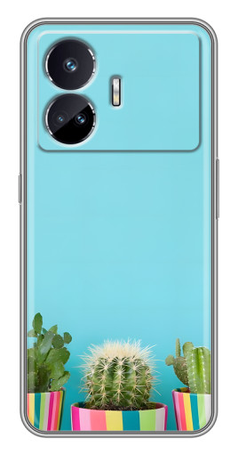 Чехол с принтом "Маленькие кактусы" для Realme GT5