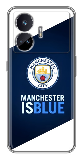 Чехол с печатью "Manchester is Blue" для Realme GT5