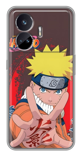 Чехол с принтом "Naruto атакует" для Realme GT5