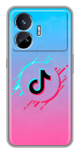 Чехол с принтом "Нота ТикТок" для Realme GT5