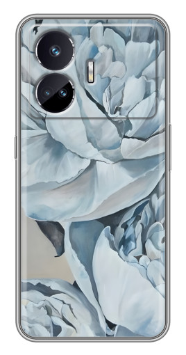 Силиконовый чехол с изображением "Рисунок пионы" для Realme GT5
