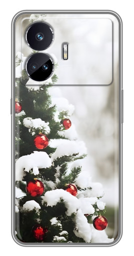 Силиконовый чехол с изображением "Рождественская елка" для Realme GT5