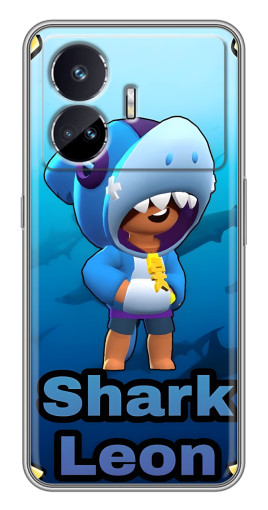 Чехол с печатью "Shark Leon" для Realme GT5