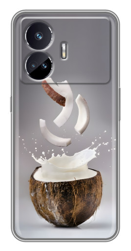 Чехол с принтом "Стакан кокоса" для Realme GT5