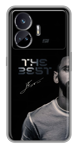 Чехол с принтом "The Best Messi" для Realme GT5