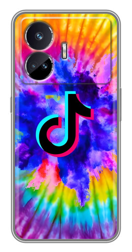 Силиконовый чехол с изображением "TikTok в красках" для Realme GT5