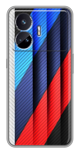 Чехол с принтом "Цвета лого БМВ" для Realme GT5