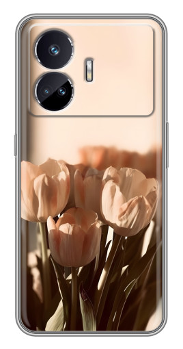 Чехол с картинкой "Тюльпаны на солнце" для Realme GT5