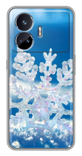 Чехол с принтом "Яркая снежинка" для Realme GT5