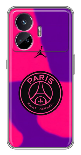 Чехол с принтом "Яркий лого PSG" для Realme GT5