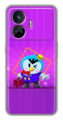 Чехол с принтом "Яркий пингвин" для Realme GT5